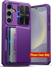 1 Phone Case 6.7", Card Holder, Dark Purple