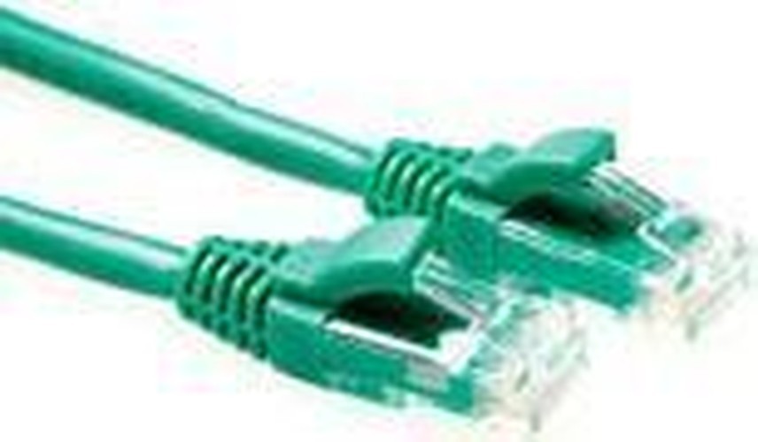 Act Green 2 metri U/UTP CAT5E Patch Cable Component Livello con connettori RJ45.