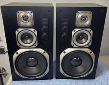 RCA SPK375 Dimensia TOTL 3Way Speakers - Made By Onkyo - NEW FOAM - EXCELLENT