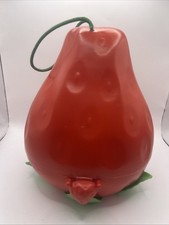 Vintage 1980s Strawberry Shortcake Big Berry Carry Case Kenner Doll Storage Case