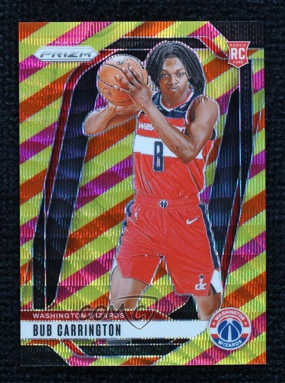 2024-25 Panini Prizm Multi Wave Prizm 19/88 Bub Carrington #244 16wc