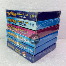 Pokemon Complete Series Season 1-25 23 Movies DVD USA English Ver All Region