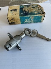 Vintage Ford Glove Box Lock Set Nos 2 Keys W Key Tag