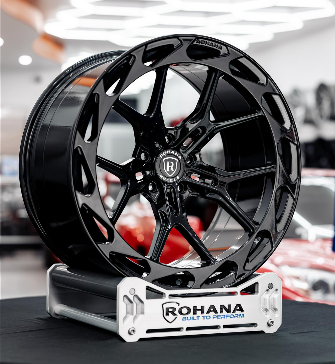 20” ROHANA RFX19 GLOSS BLACK WHEELS RIMS fit LAMBORGHINI HURACAN