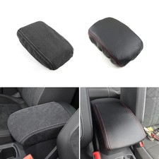 Auto Mittelkonsole Armlehne Box Leder Abdeckung Trim für VW T-roc Troc 2019-2023