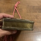 ANTIQUE MOROCCAN BRASS/SILVER BOX INTRICATE INLAID PANELS TO CARRY THE QURAN — photo 10