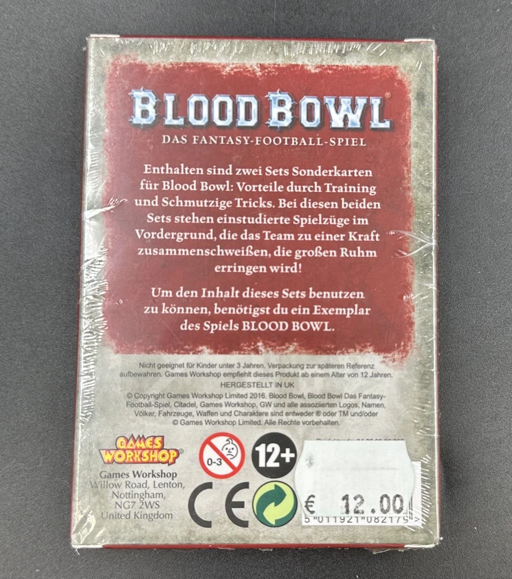 Blood Bowl Sonderkarten Teamspiel – Deutsch – NEU & OVP