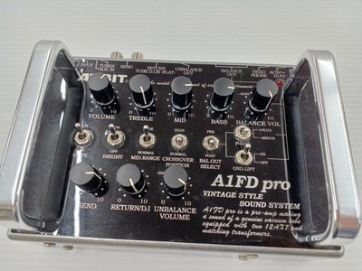 ALBIT A1FD PRO Tube Preamp DI Audio Preamplifier   Guitar & Bass   Vintage Sound