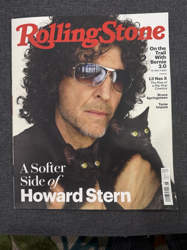 Rolling Stone Magazine June 2019 Issue 1328 a Softer Side of Howard Stern
