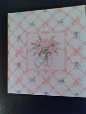 C. R. GIBSON "RIBBONS AND ROSES" 8"x9" SPECIAL OCCASION BOOK