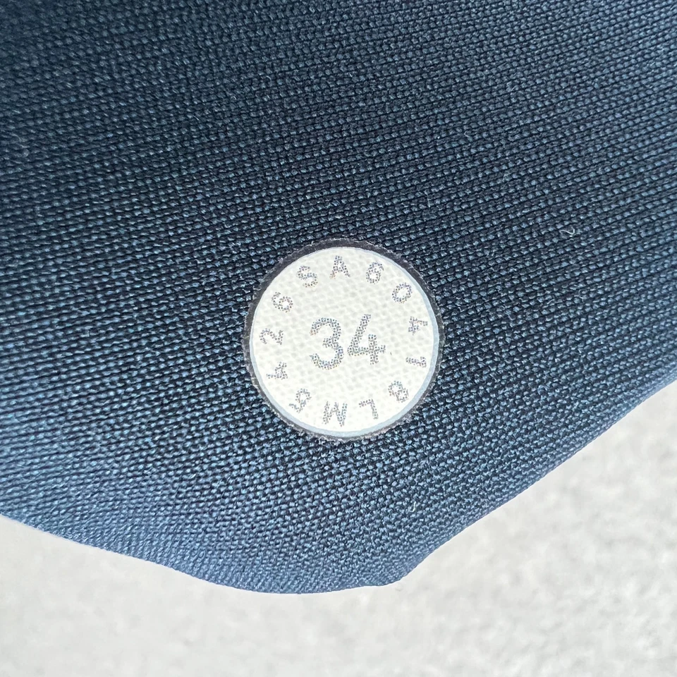 Pantalones chinos Lululemon ABC Classic Fit Warpstreme 34x32 azul rendimiento M5426S Foto 4 de 4