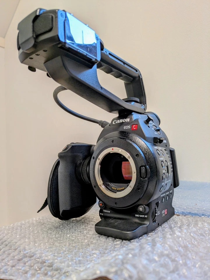 "217Hours" [CASI COMO NUEVO] Cámara de cine digital Canon EOS C100 cuerpo videocámara JAPÓN Foto 3 de 4