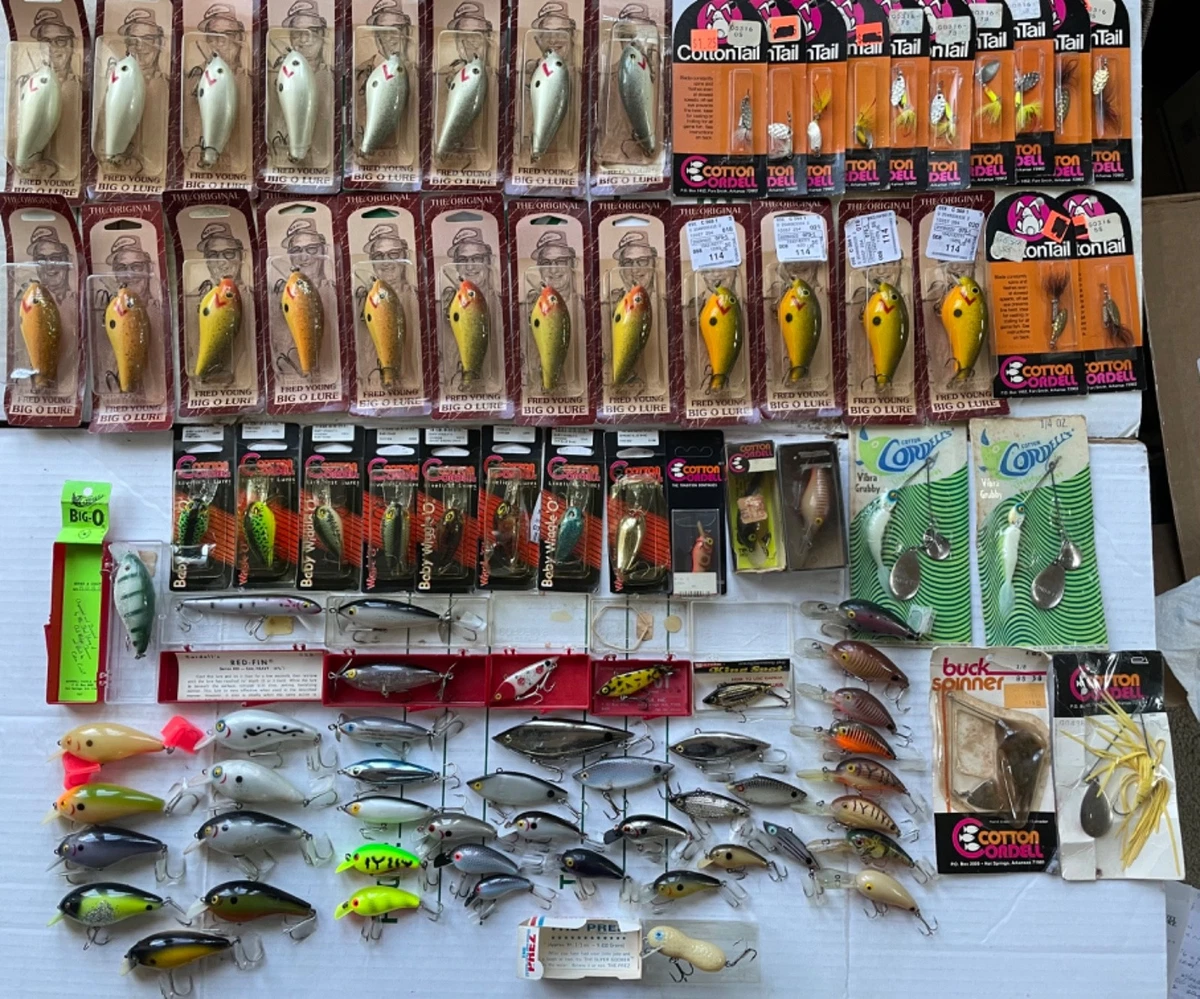 New/Old Stock Cotton Cordell Blue CC Shad CD-12 ZD G5