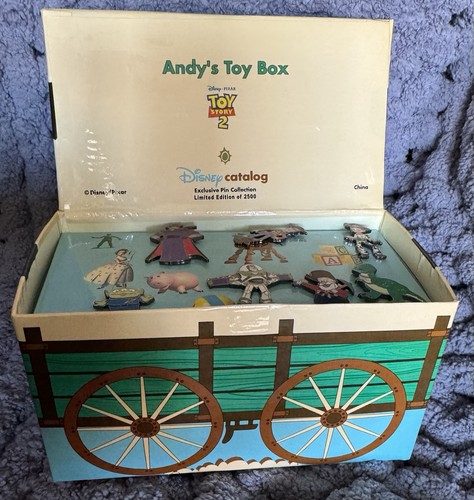 Andy's Toybox Disney Toy Story 2 Exclusive Limited Edition Pin Set Collection