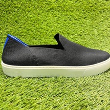 Rothy's The Original Womens Size 9 Black Casual Walking Slip On Shoes Sneakers