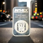 APMEX  .999 Fine Silver Bar 1 oz - APMEX SHEILD BAR...HERE AND READY FOR YOU!
