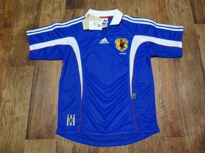 (新品・タグ付き) 日本代表1999/2000 ホーム半袖ユニフォーム Japan Soccer Jersey Football Shirt 100% Original Japanese M 1999