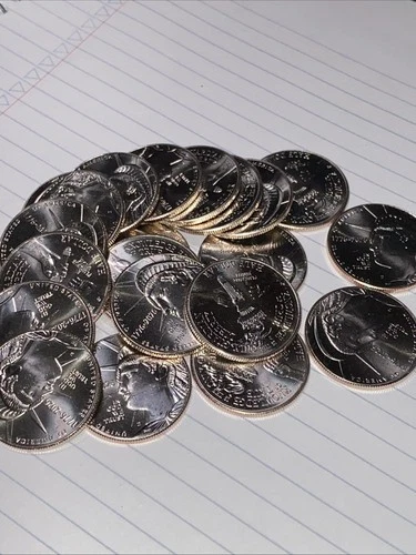 2026 D Liberty Half Dollar ROLL 20 BU Coins Semiquincentennial  FAST SHIP! LOOSE