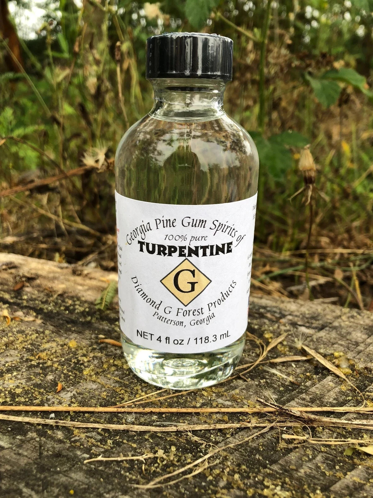 4 oz 100% Pure Gum Spirits of Turpentine