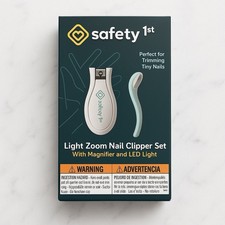 Safety 1st Clippers W/Light Zoom Magnifier  LED Light