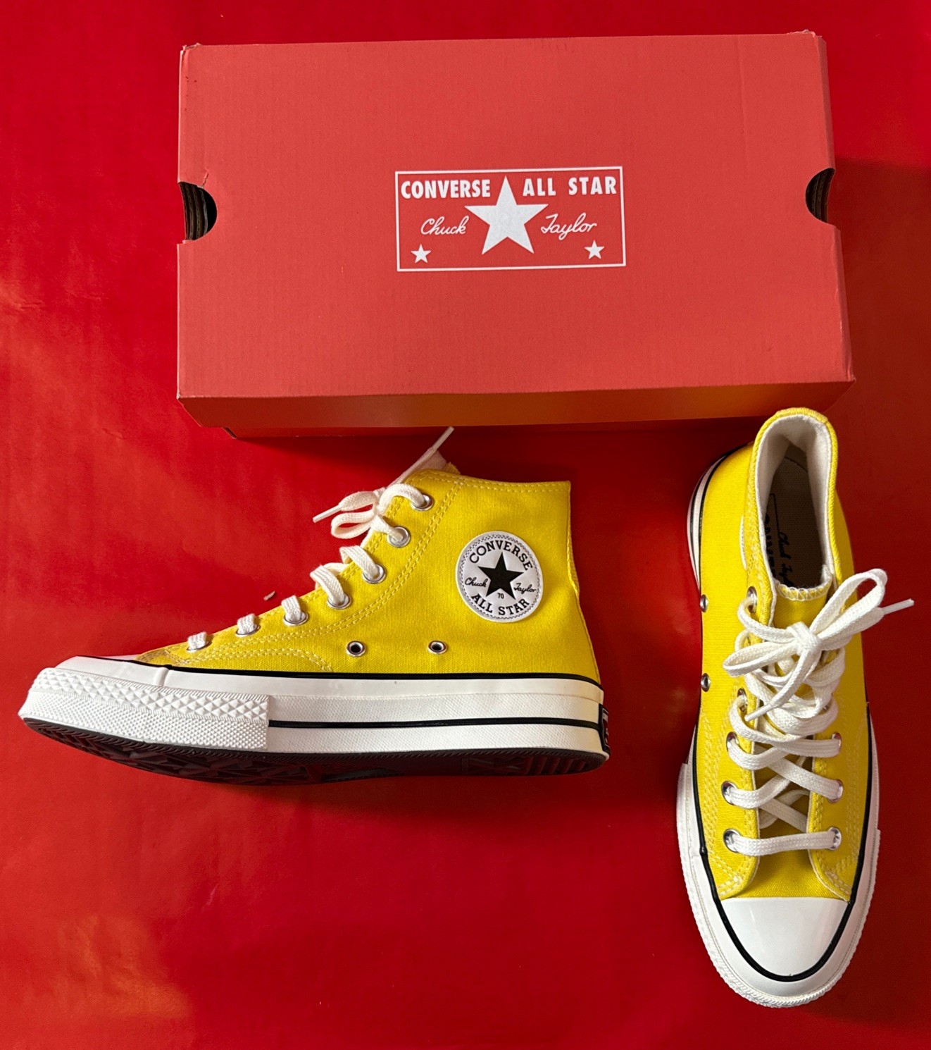 New Converse Chuck 70 Taylor Star Sz 8 Golden/black  Unisex Shoes Sneakers Boots thumbnail 3