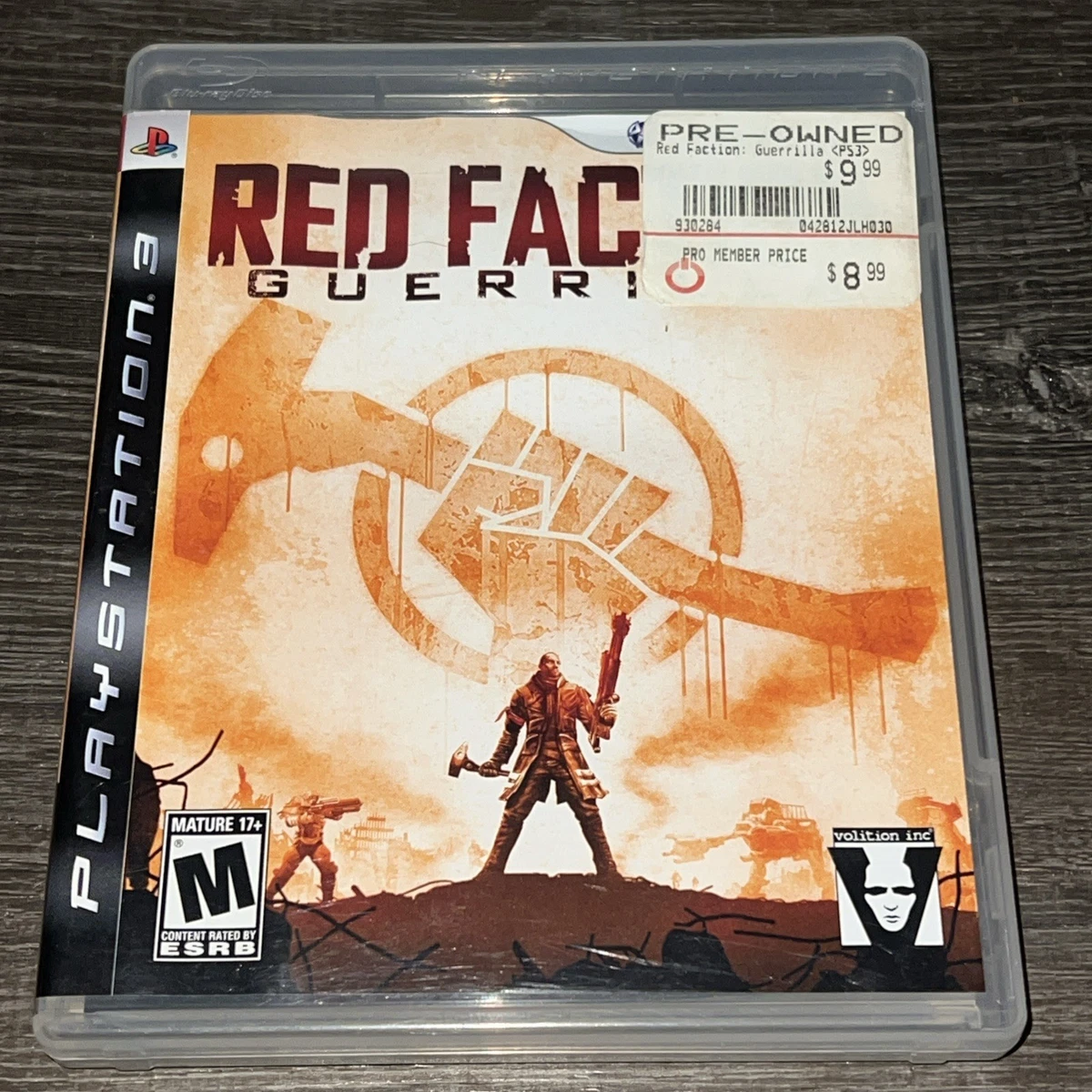 Jeu PS3 Red Faction Guerrilla Version Promo/presse PAL - Très Bon état, Complet