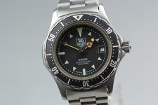 TAG Heuer Professional 2000 973.008F schwarzes Zifferblatt Quarz Damenuhr...