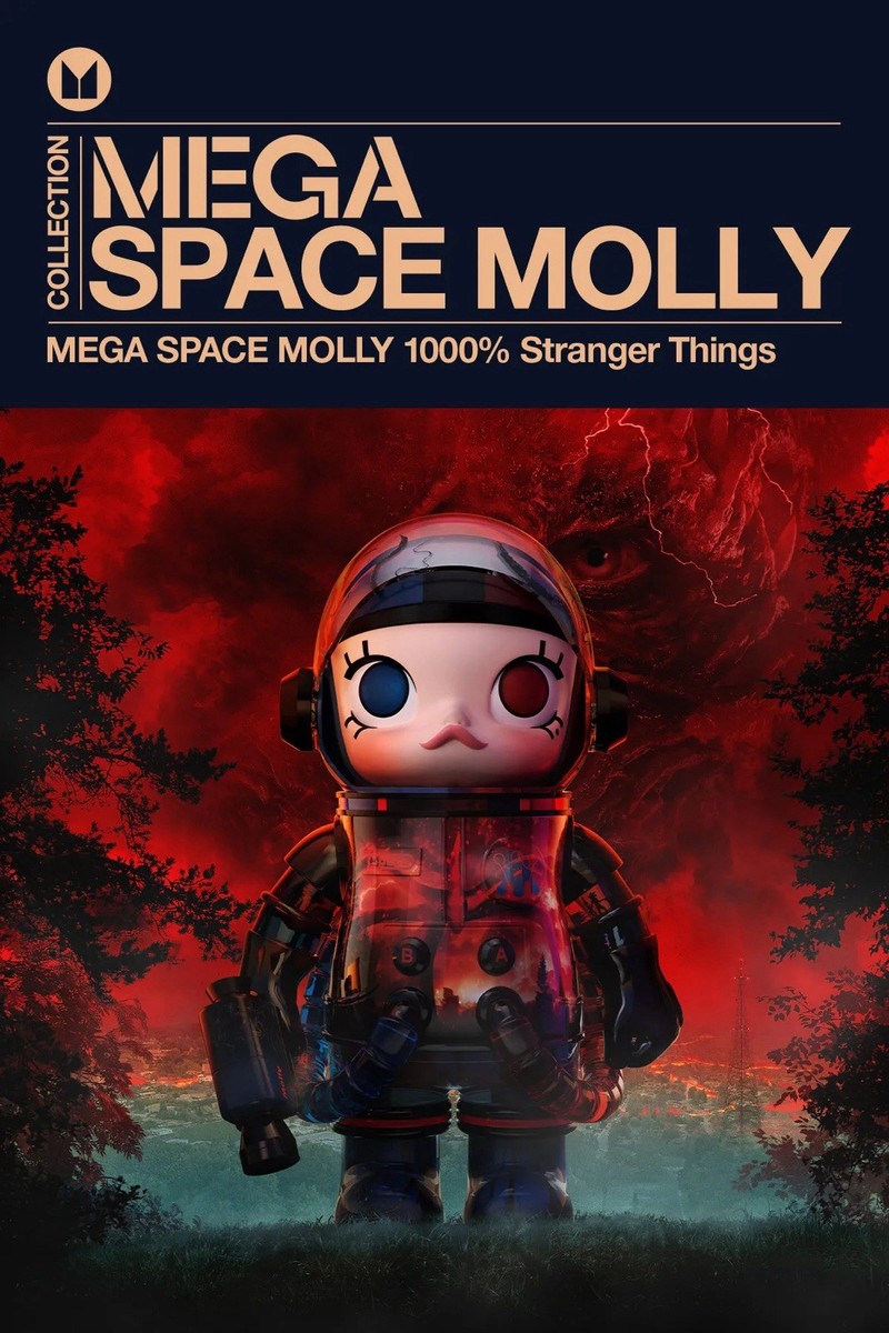 Mega Space Molly Stranger Things 400% Pop Mart | eBay