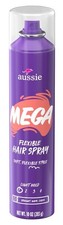 3 PACK Aussie Mega Hairspray Light Hold 10oz