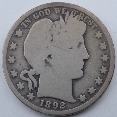 1892-O Barber Half Dollar — photo from another recent sale
