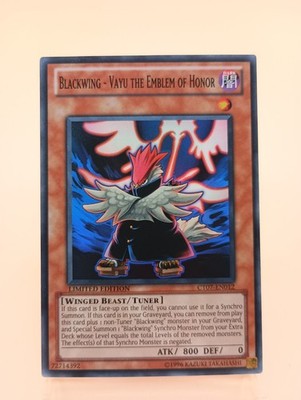 Blackwing - Vayu the Emblem of Honor #CT07-EN012 2010