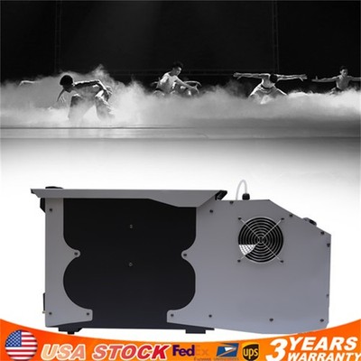 Smoke Fog Machine 1500W 3L Party Xmas DJ Stage Fogger Effect Dry Ice w/ Remote