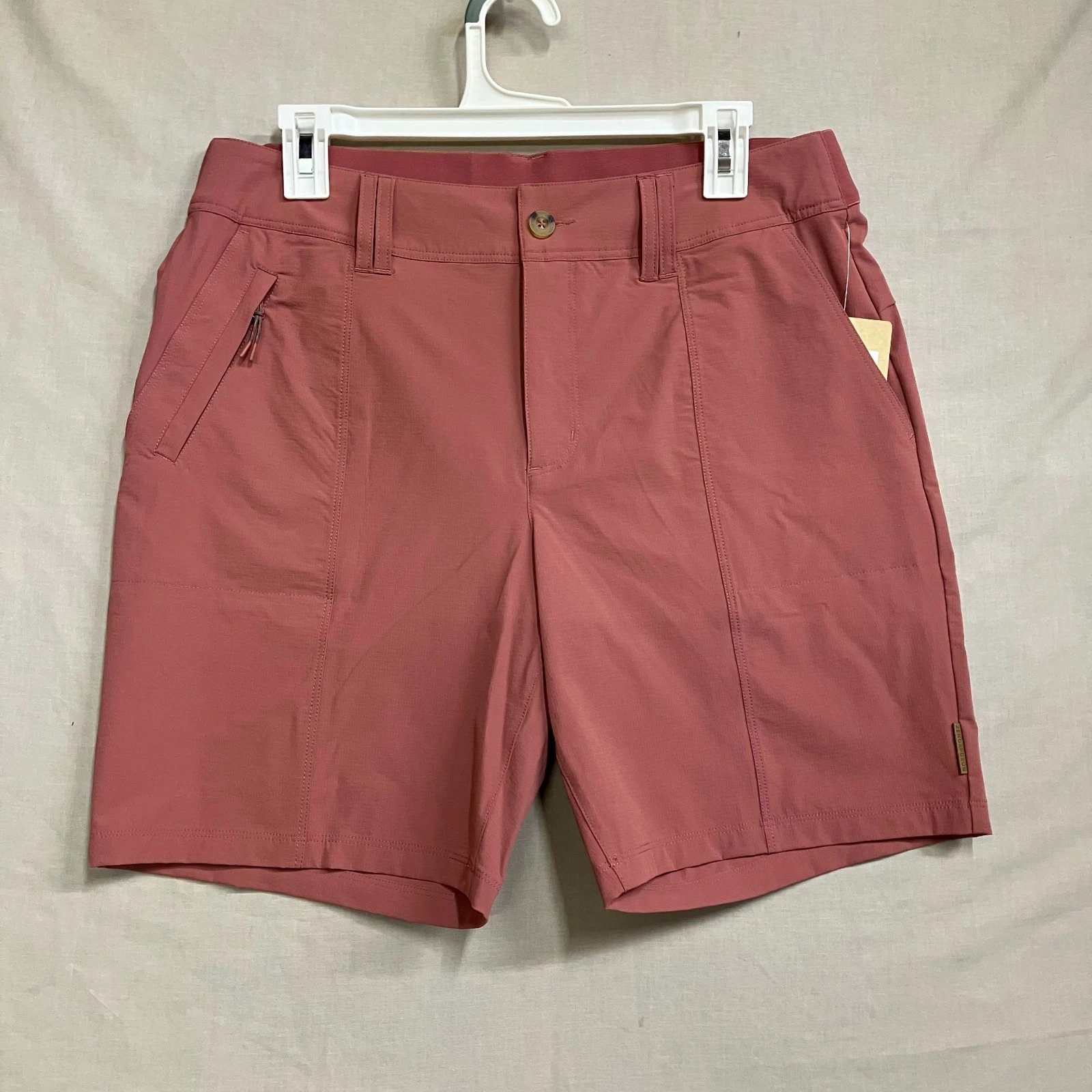 ZeroXposur Trail Shorts Men's Medium Calm Rust Stretch UPF 50 Hiking Outdoor
