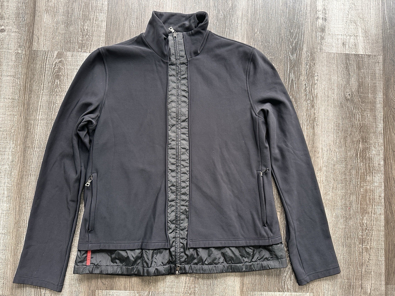 PRADA Soft Shell Jacket Nylon/Shell Mix Double La… - image 1