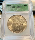 1900-P  $1  MORGAN SILVER DOLLAR  "PHILADELPHIA MINT"  NGC MS64  Free Ship #80