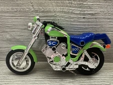 Vintage Kidco Power Blaster Pull String Motorcycle Toy 1980’s See Details/Damage