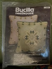 Vtg Bucilla Needlepoint Kit No 4891 New In Sealed Pkg