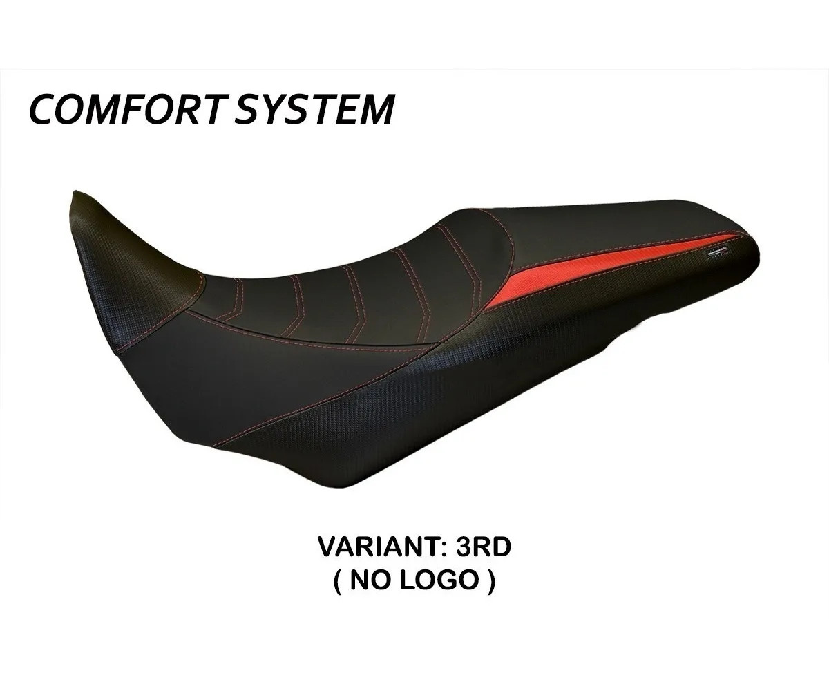 Seat saddle cover Palermo Comfort Sys Red TPZ SUZUKI V-STROM 1000 2014 2019 146