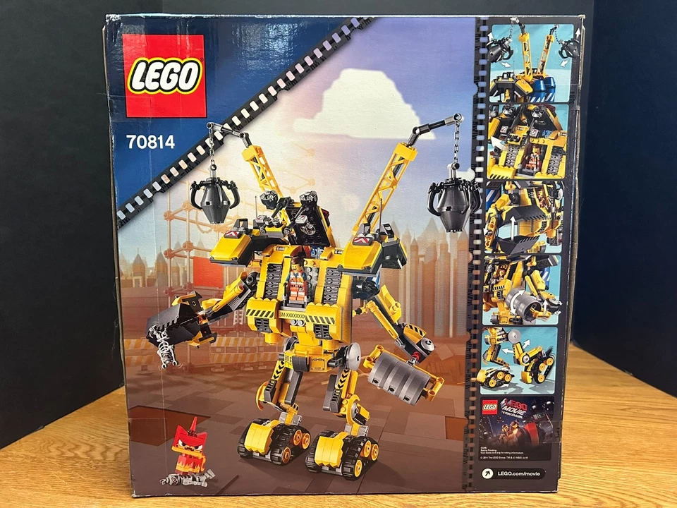 ✰ LEGO ✰ Emmet’s Construct-o-Mech #70814 La LEGO Película SELLADA Foto 2 de 3