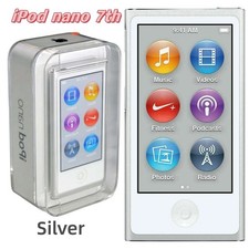 Apple MD480LL iPod Nano 16gb Silver 7th Generation for sale online
