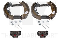 NK Bremsbackensatz 443763601 FüR 206 Peugeot SW 2A 2E Hdi Eco 2LKFWA 2MKFWA LPG