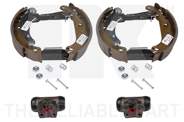 NK Bremsbackensatz 443763601 FüR 206 Peugeot SW 2A 2E Hdi Eco 2LKFWA 2MKFWA LPG-image