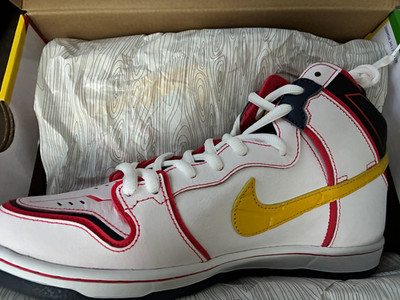 Nike Gundam x SB Dunk High Pro QS Project Unicorn RX-0 DH7717-100
