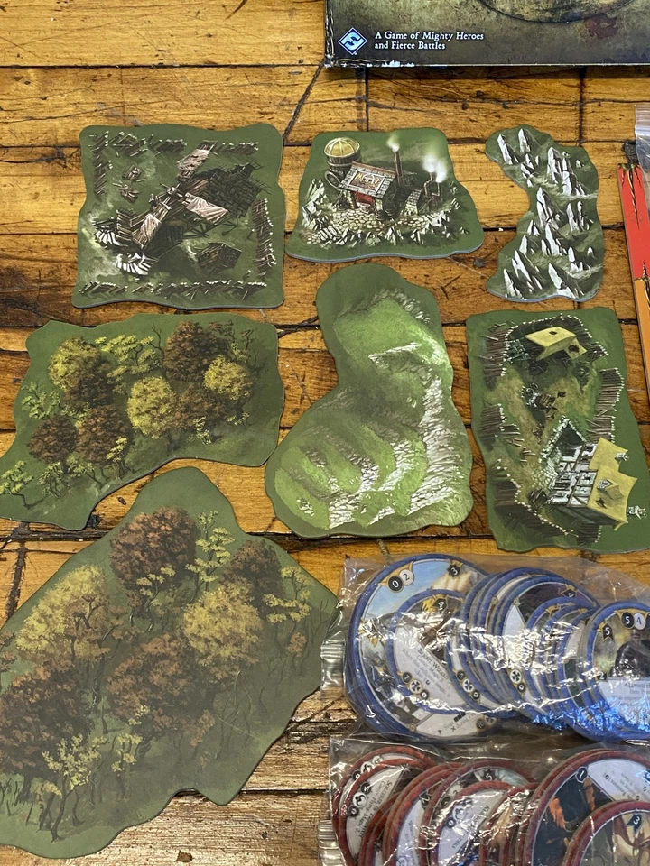 Warhammer Diskwars Core Set WHD01 Fantasy Flight Games 2013 Juego Completo Foto 2 de 4