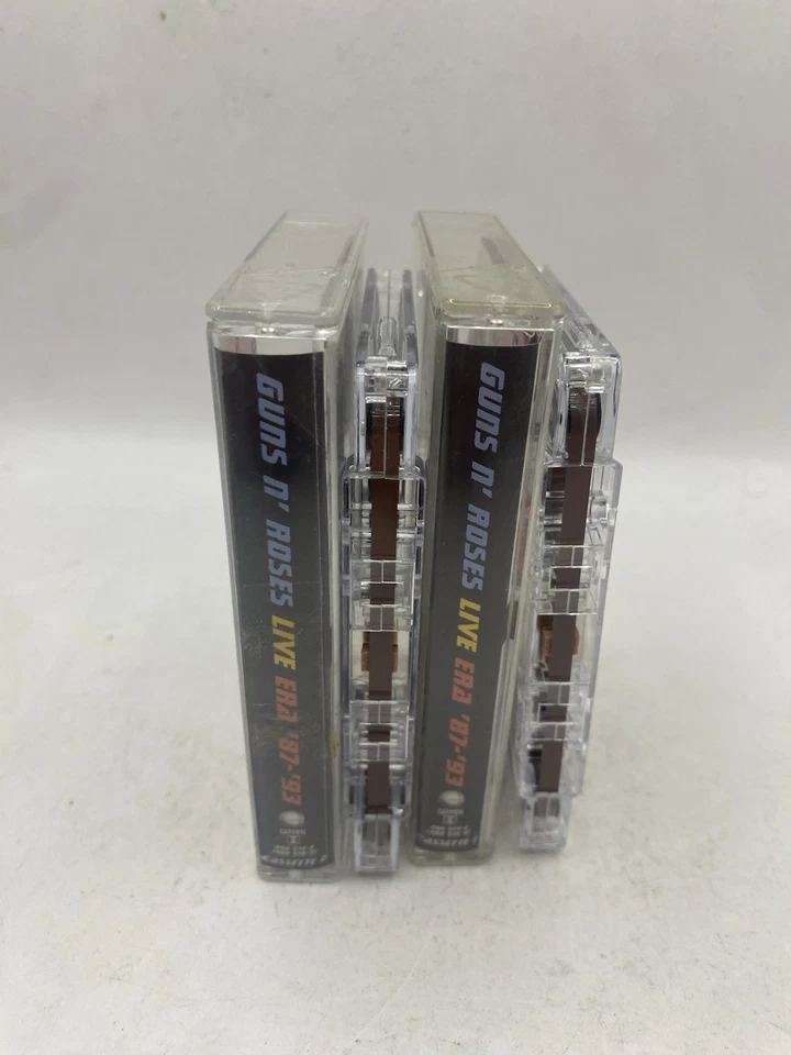 Guns N’ Roses Live Era ‘87-‘93 Cassette Tapes Insanely Rare Live Album - Image 3 of 4