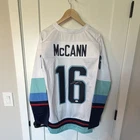 Jared McCann Seattle Kraken Autographed Custom Jersey JSA Certified Hockey