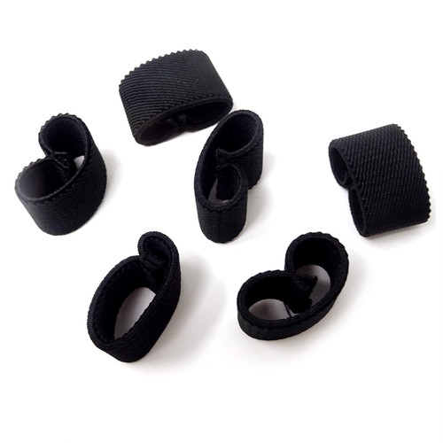 6PCS Canvas Elastic Belt Loop keeper for for 2-4cm(0.79-1.57inch) Wide Belt - Picture 3 of 6