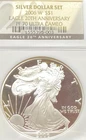 2006 W PROOF AMERICAN SILVER EAGLE 20th ANN. DOLLAR SET NGC PF 70 ULTRA CAMEO