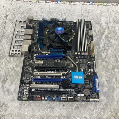 ASUS P7P55 WS SuperComputer Motherboard Intel Core i7-6700TE 2.4GHz 18 GB RAM