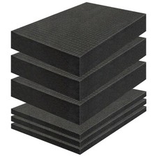 6 Pack case foam -16 x 12 x 2 Inch Pick and Pluck Foam Sheets - Pick Apart In...